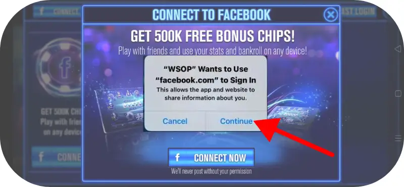 Connect your Facebook Account With WSOP Know Full Details